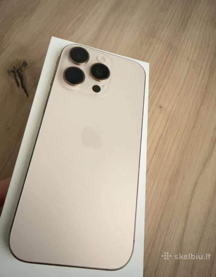 Apple iPhone 16 Pro 512 GB- Desert Titanium - nuotraukos Nr. 8