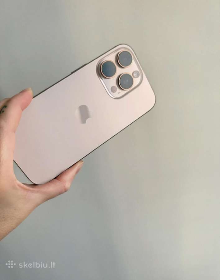 Apple iPhone 16 Pro 512 GB- Desert Titanium - nuotraukos Nr. 9