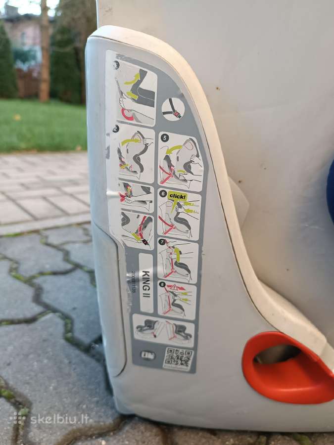 Vaikiška automobilinė kėdutė Britax Romer King II - nuotraukos Nr. 5