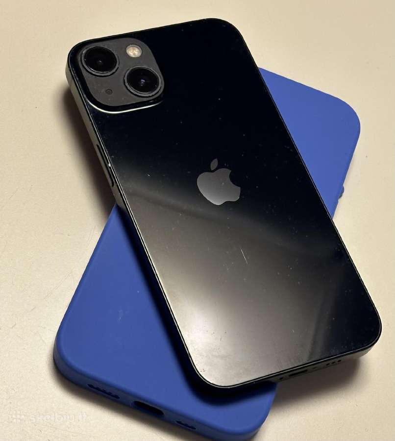 iPhone 13 128gb Black - 100% Battery Health - nuotraukos Nr. 3