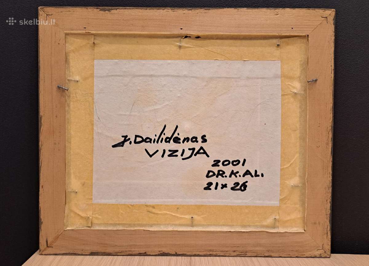 Jonas Dailidėnas „vizija“ 2001 m. - nuotraukos Nr. 3