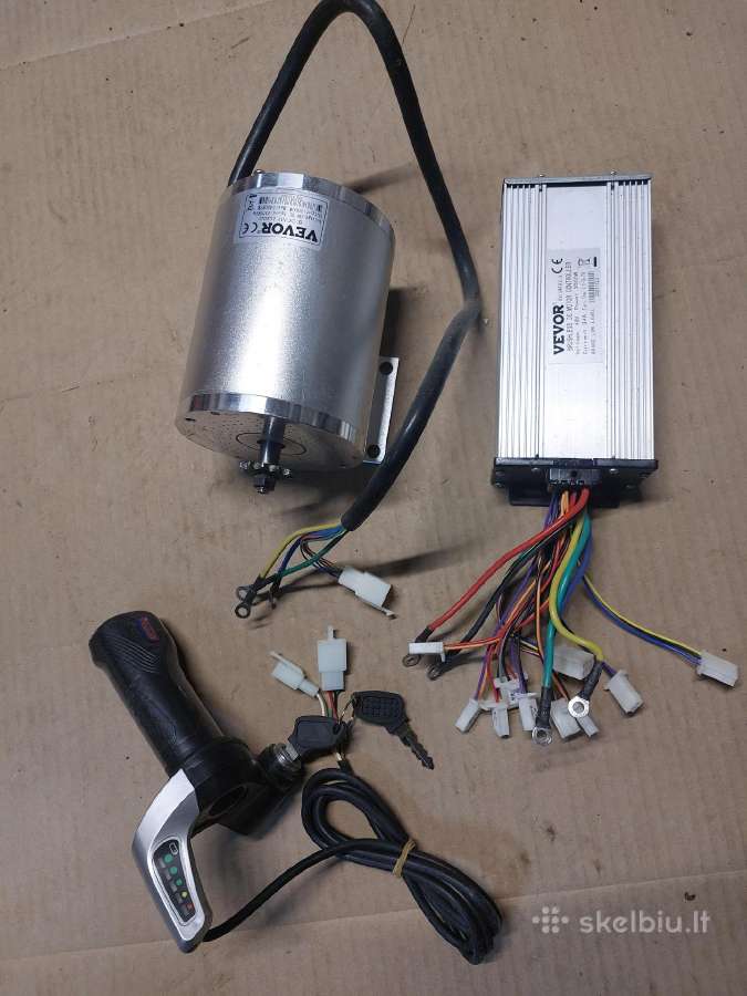 2kw elektrinis variklis su valdikliu 48v Bldc - nuotraukos Nr. 2