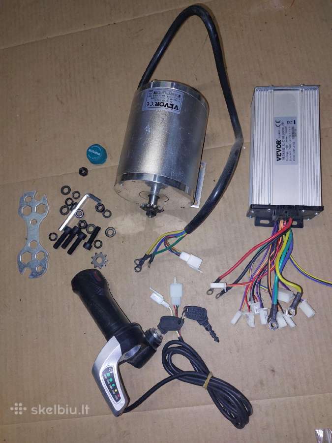 2kw elektrinis variklis su valdikliu 48v Bldc - nuotraukos Nr. 5