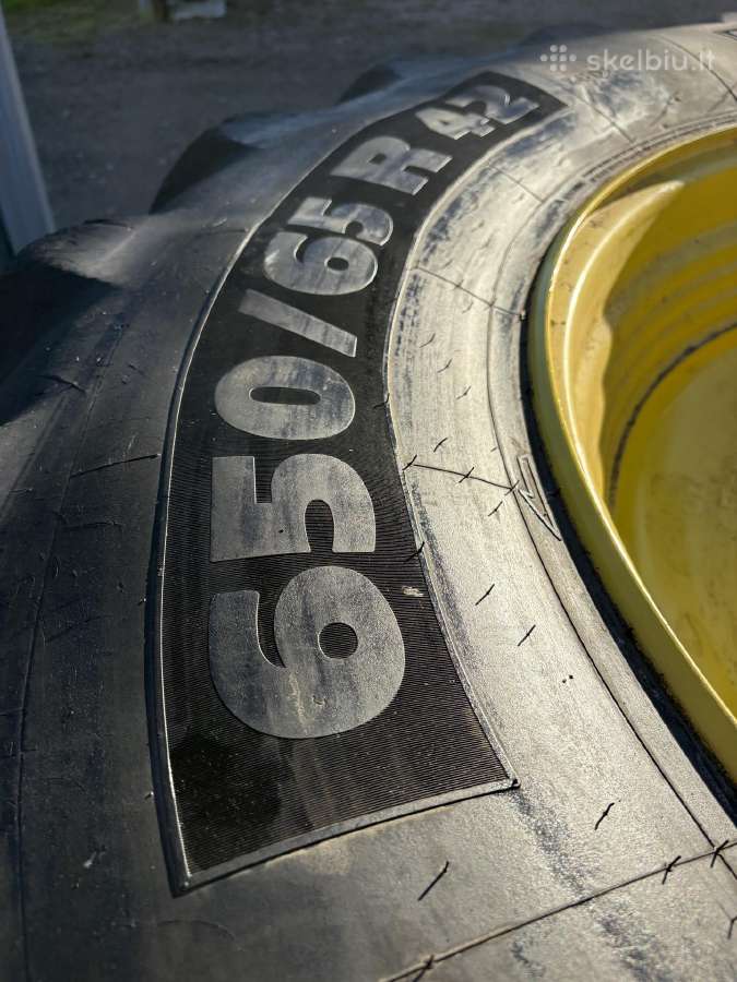 650/65r42 540/65r30 Michelin traktoriaus ratai - nuotraukos Nr. 5