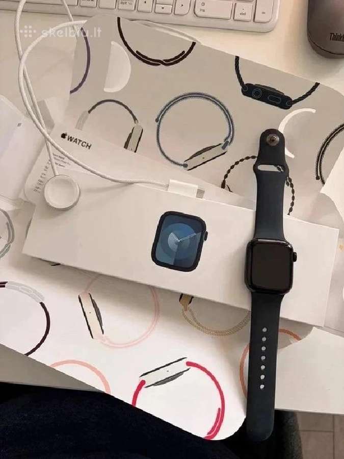 Apple Watch Series 9 41mm Midnight AL S/m GPS - nuotraukos Nr. 2