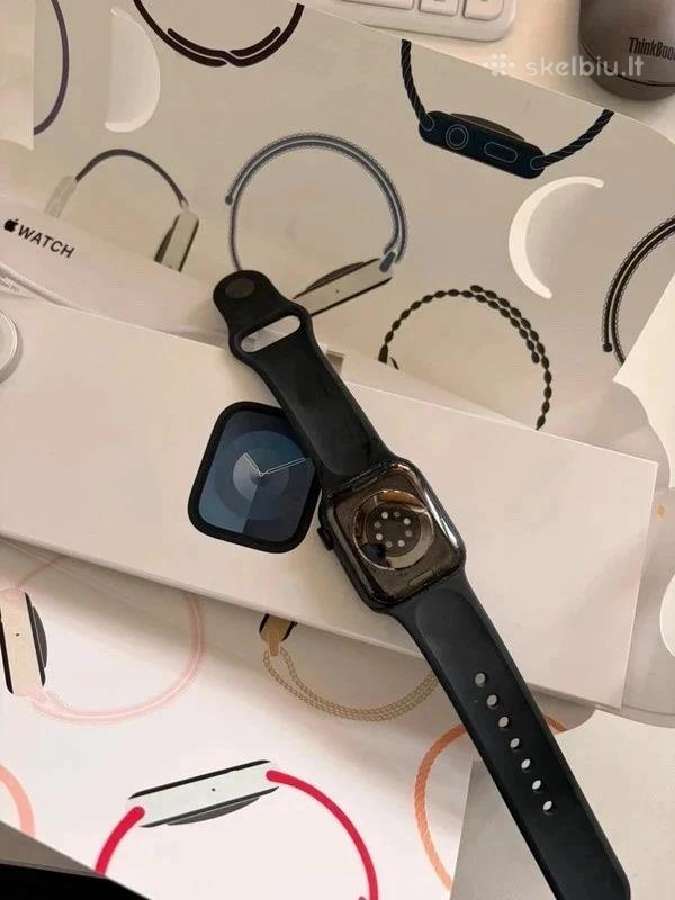 Apple Watch Series 9 41mm Midnight AL S/m GPS - nuotraukos Nr. 3