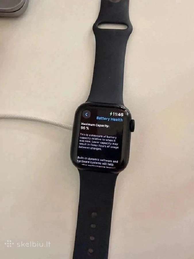 Apple Watch Series 9 41mm Midnight AL S/m GPS - nuotraukos Nr. 5