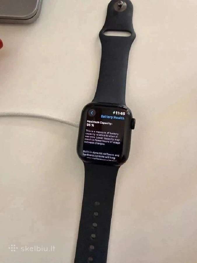Apple Watch Series 9 41mm Midnight AL S/m GPS - nuotraukos Nr. 6