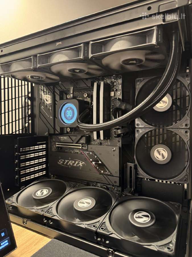 Ryzen 7 7800x3d Rog B850-f 32gb Ddr5 2tb - nuotraukos Nr. 3