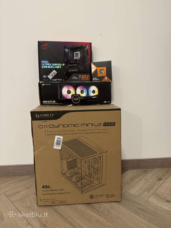 Ryzen 7 7800x3d Rog B850-f 32gb Ddr5 2tb - nuotraukos Nr. 4