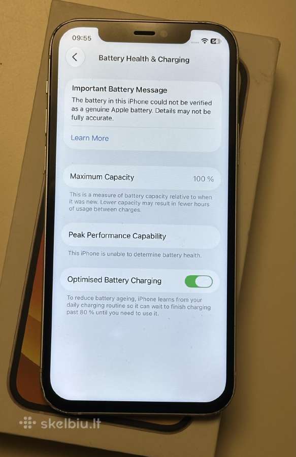iPhone 12 128gb White - 100% Battery - nuotraukos Nr. 8