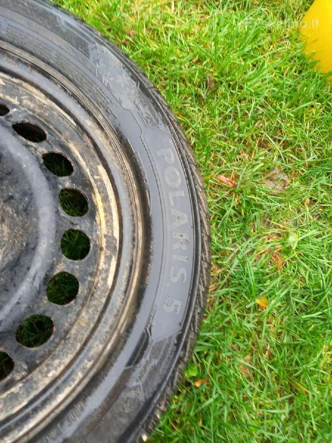 MB B klasės padangos su ratlankiais: 205/55/r16 - nuotraukos Nr. 2