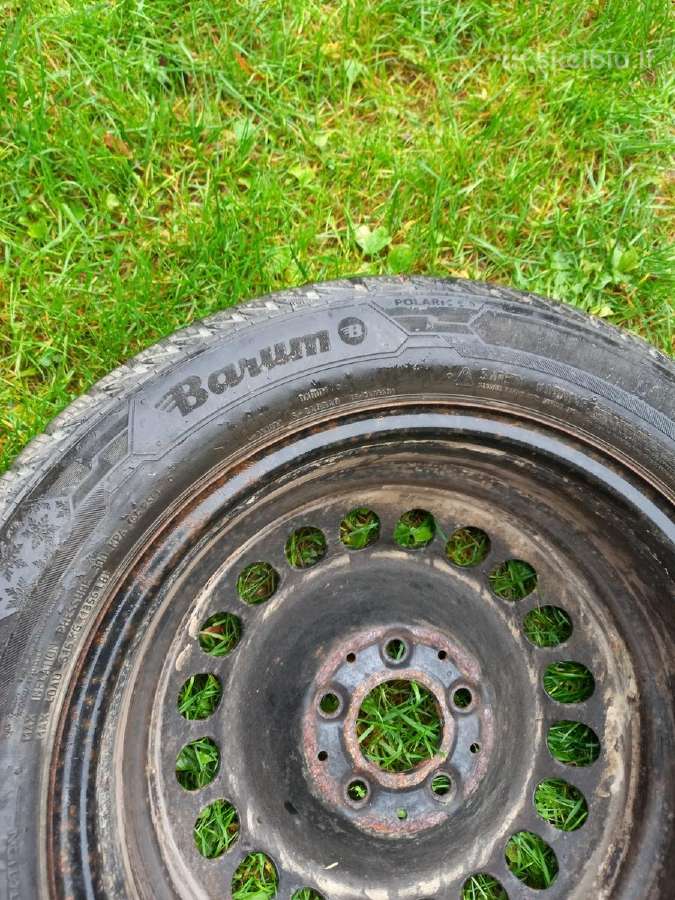 MB B klasės padangos su ratlankiais: 205/55/r16 - nuotraukos Nr. 5