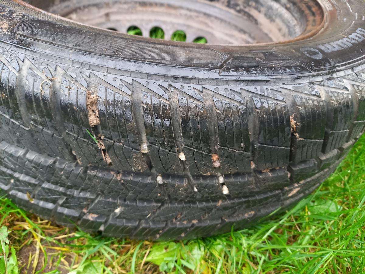MB B klasės padangos su ratlankiais: 205/55/r16 - nuotraukos Nr. 9