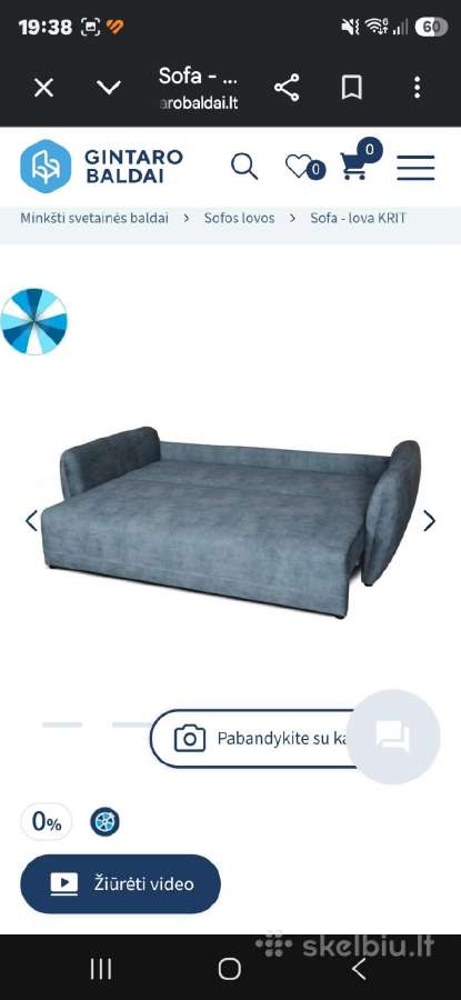 Sofa-lova - nuotraukos Nr. 3