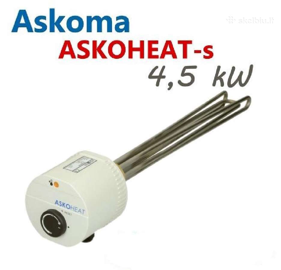 Askoma Askoheat kaitinimo elementas, tenas, 4,5 kw - nuotraukos Nr. 4