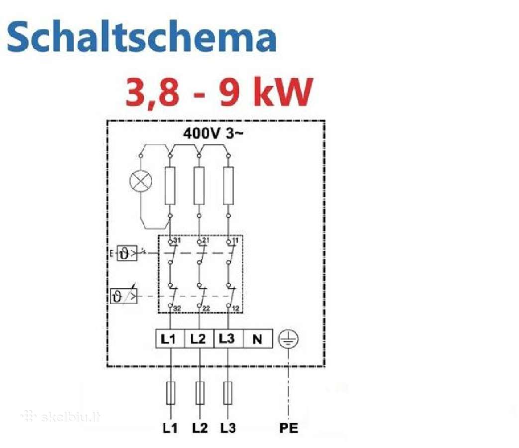 Askoma Askoheat kaitinimo elementas, tenas, 4,5 kw - nuotraukos Nr. 6