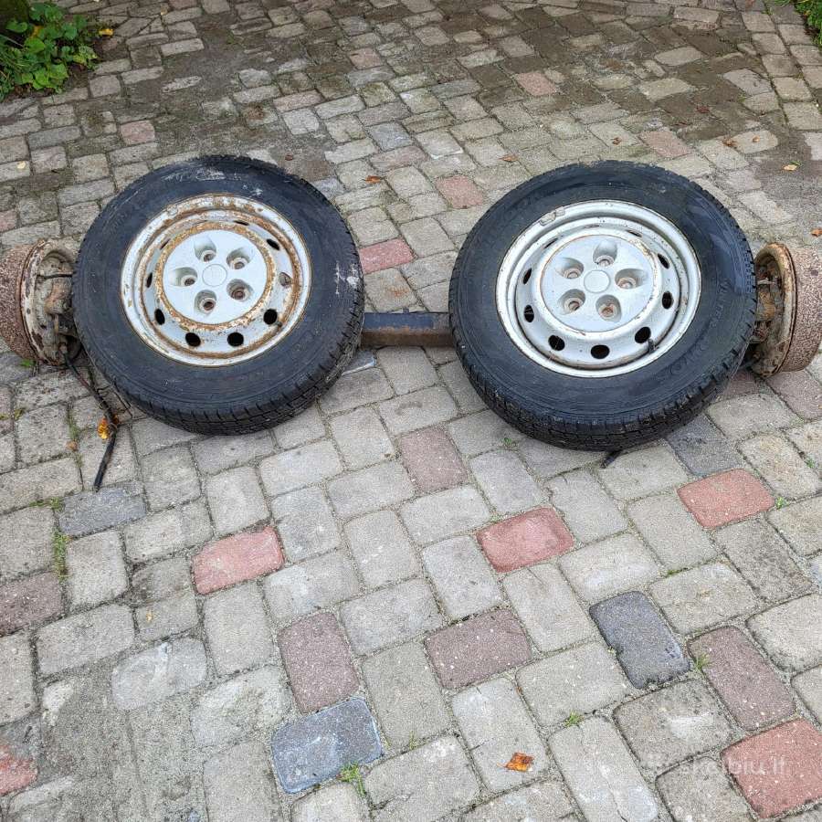 Fiat Dukato ašis su ratais priekabos projektui - nuotraukos Nr. 4