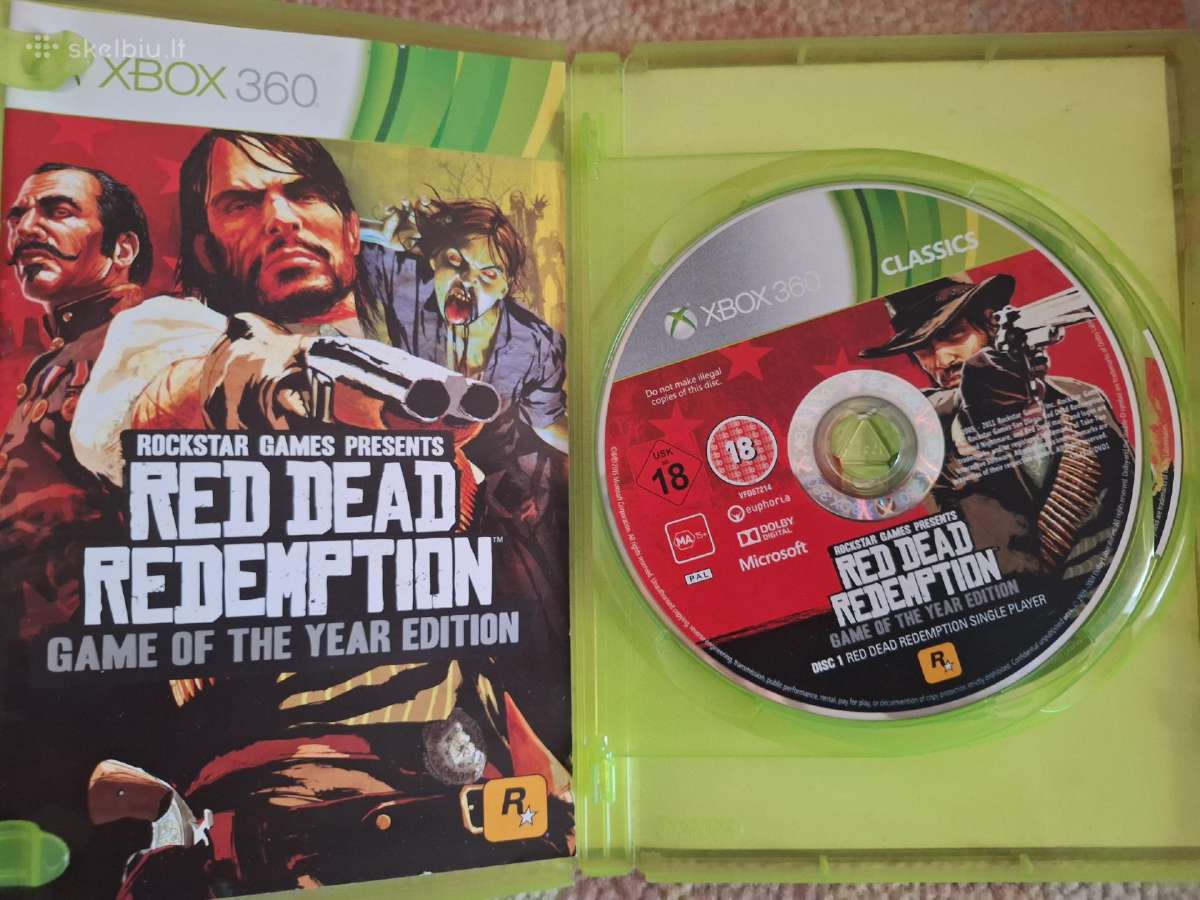 Red dead redemption game of the year edition xbox - nuotraukos Nr. 2