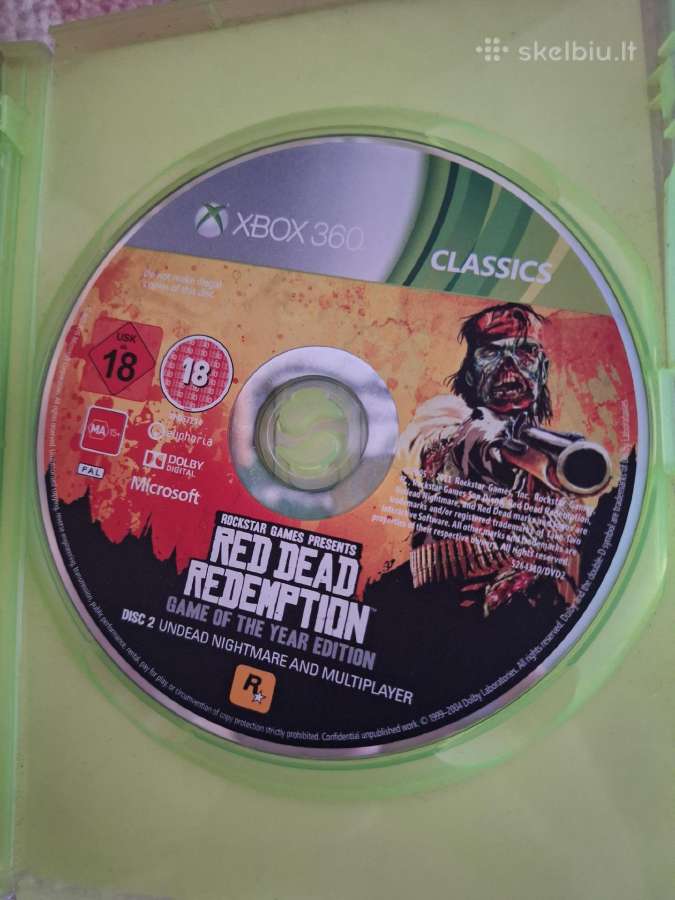 Red dead redemption game of the year edition xbox - nuotraukos Nr. 3