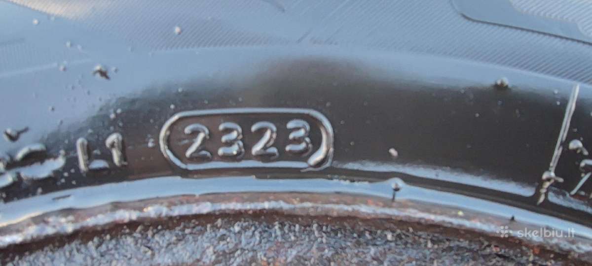 Žieminės padangos 195/65 R15 su ratlankiais - nuotraukos Nr. 3