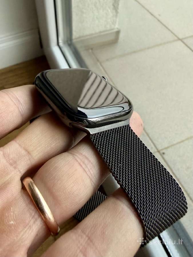 Apple Watch Series 11 Titanium 46 mm Slate - nuotraukos Nr. 3