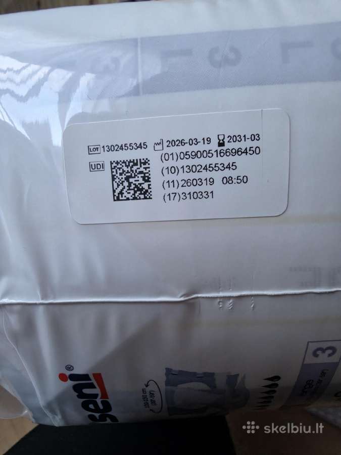 Sauskelnės suaugusiems XL dydis - nuotraukos Nr. 4