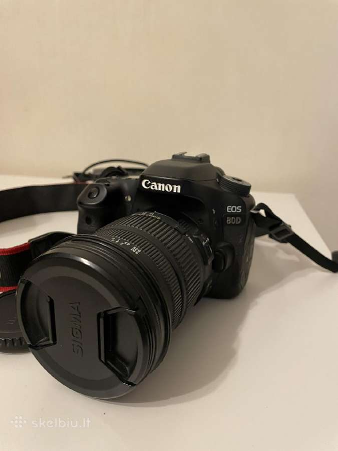 Canon EOS 80d + Sigma 17–50mm f/2.8 - nuotraukos Nr. 2