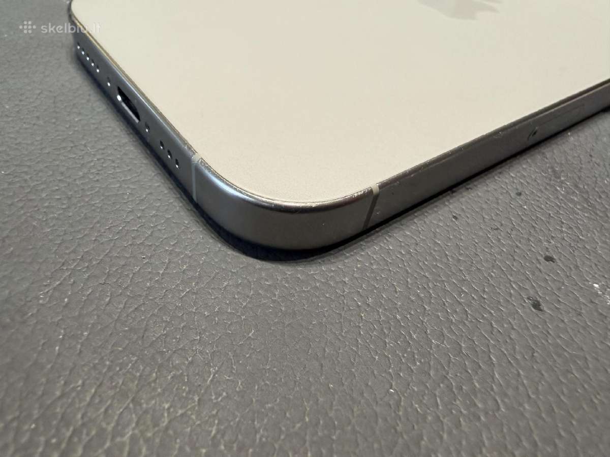 iPhone 16 Pro Natural Titanium - nuotraukos Nr. 3