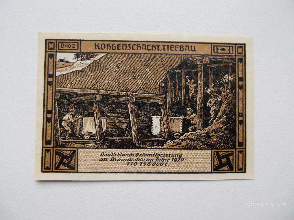 Notgeldai 50 pfenig ,Biterfeld Vokietija , 1-6 - nuotraukos Nr. 3