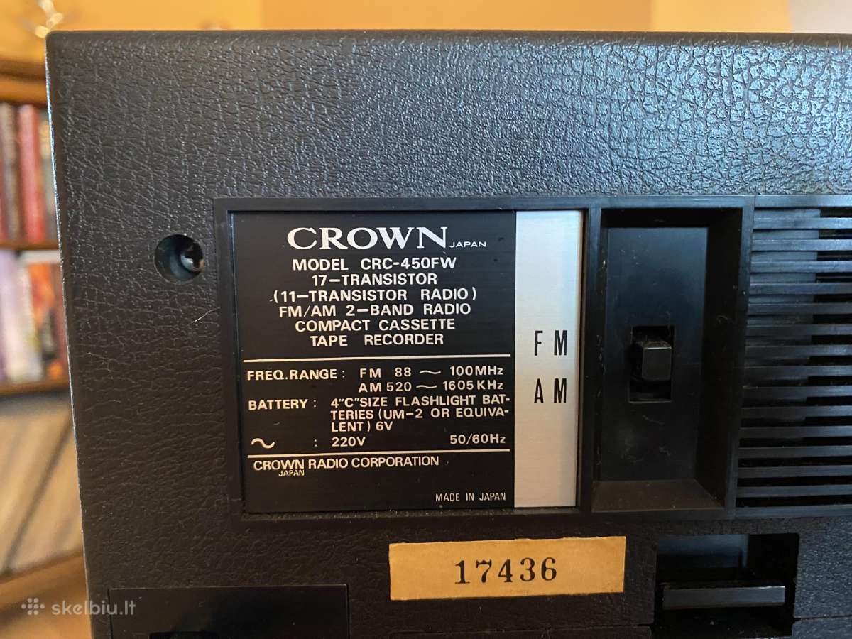 Crown Crc-450 Fw - nuotraukos Nr. 2