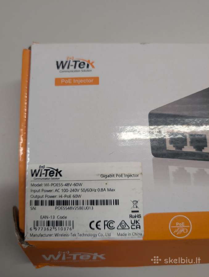 Poe Adapteris Wi-poe55-48v - nuotraukos Nr. 2