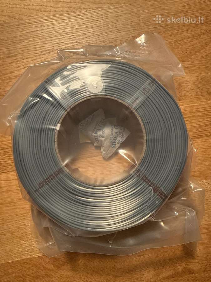 Bambu lab titan gray spalvos fillamentas be ritės - nuotraukos Nr. 4
