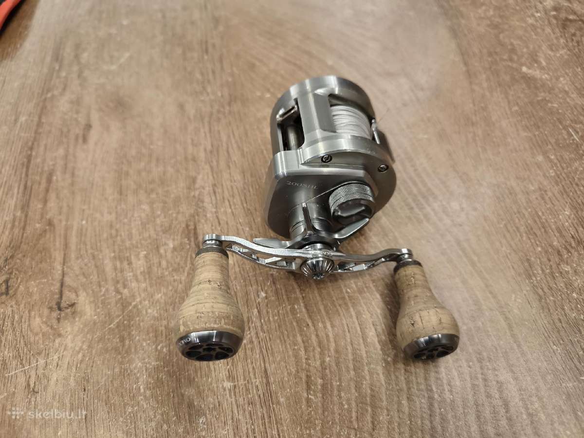 Daiwa Pluton Shl200 kastinginė ritė Gomexus tuning - nuotraukos Nr. 2