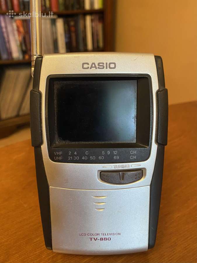 Casio LCD TV-880 neśiojamas telikas - nuotraukos Nr. 2