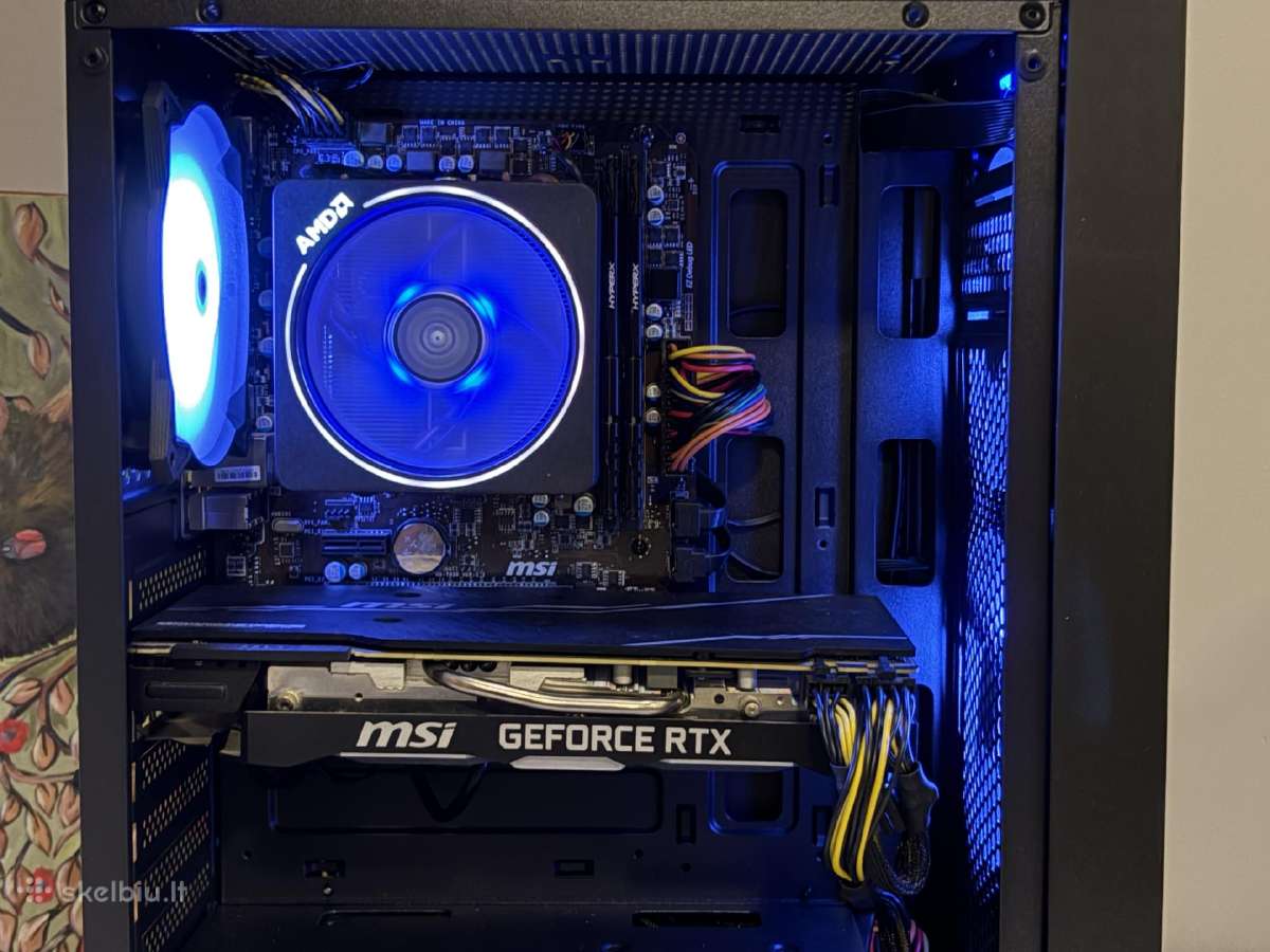 Rtx2070s/16gb RAM/ R5 3600 - nuotraukos Nr. 4