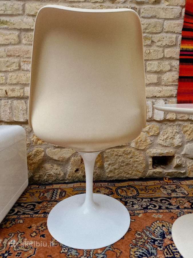 Vintažinė mid century autorinė kėdė "Tulip" - nuotraukos Nr. 3