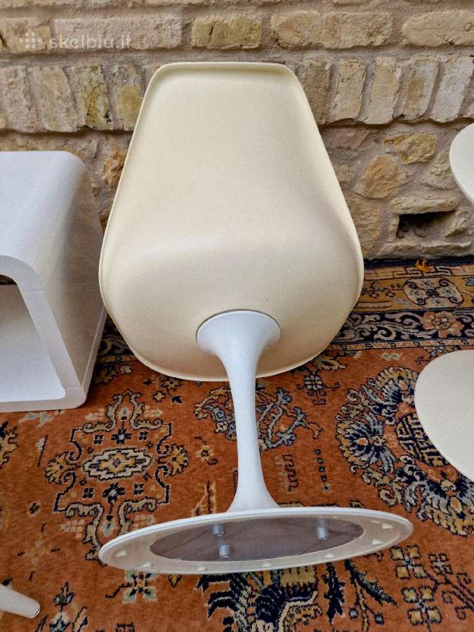 Vintažinė mid century autorinė kėdė "Tulip" - nuotraukos Nr. 7