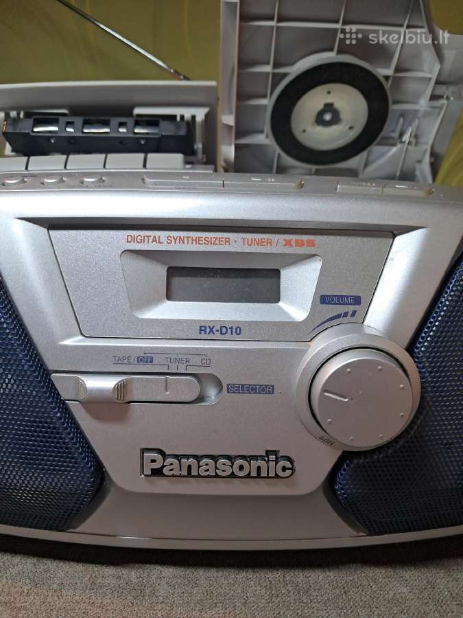 Panasonic Rx-d10 magnetofonas CD, kasetė, radijas - nuotraukos Nr. 5