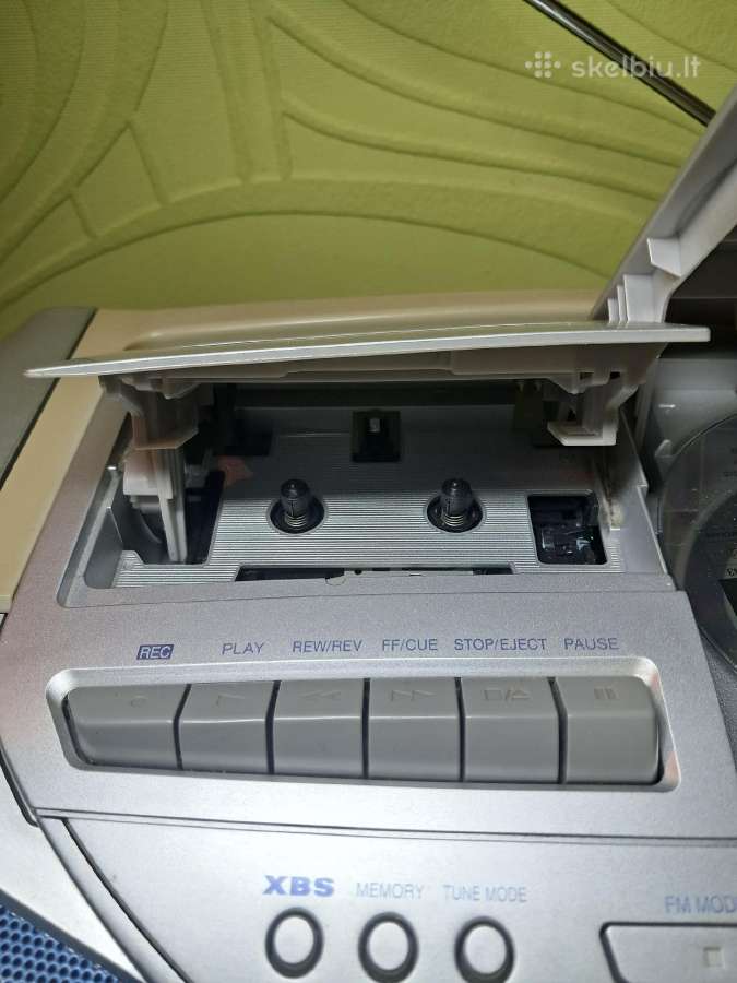 Panasonic Rx-d10 magnetofonas CD, kasetė, radijas - nuotraukos Nr. 7