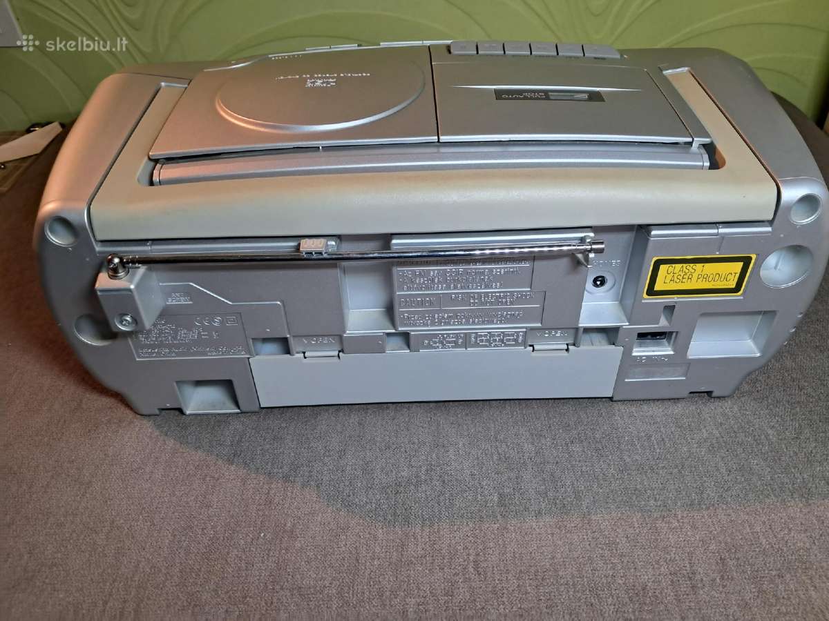 Panasonic Rx-d10 magnetofonas CD, kasetė, radijas - nuotraukos Nr. 12