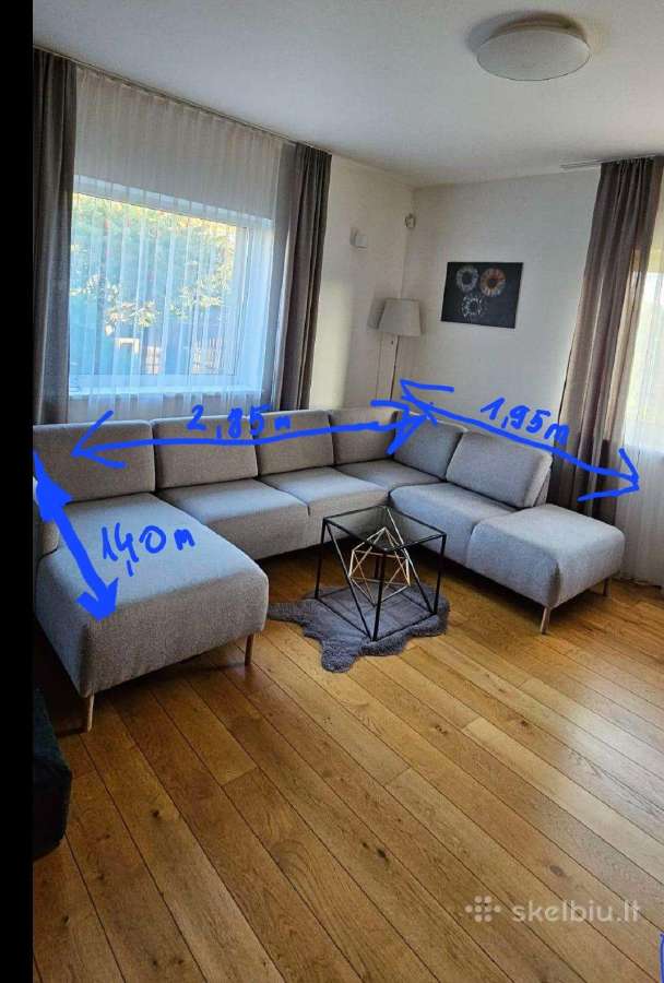 Sofa kampas U formos - nuotraukos Nr. 6