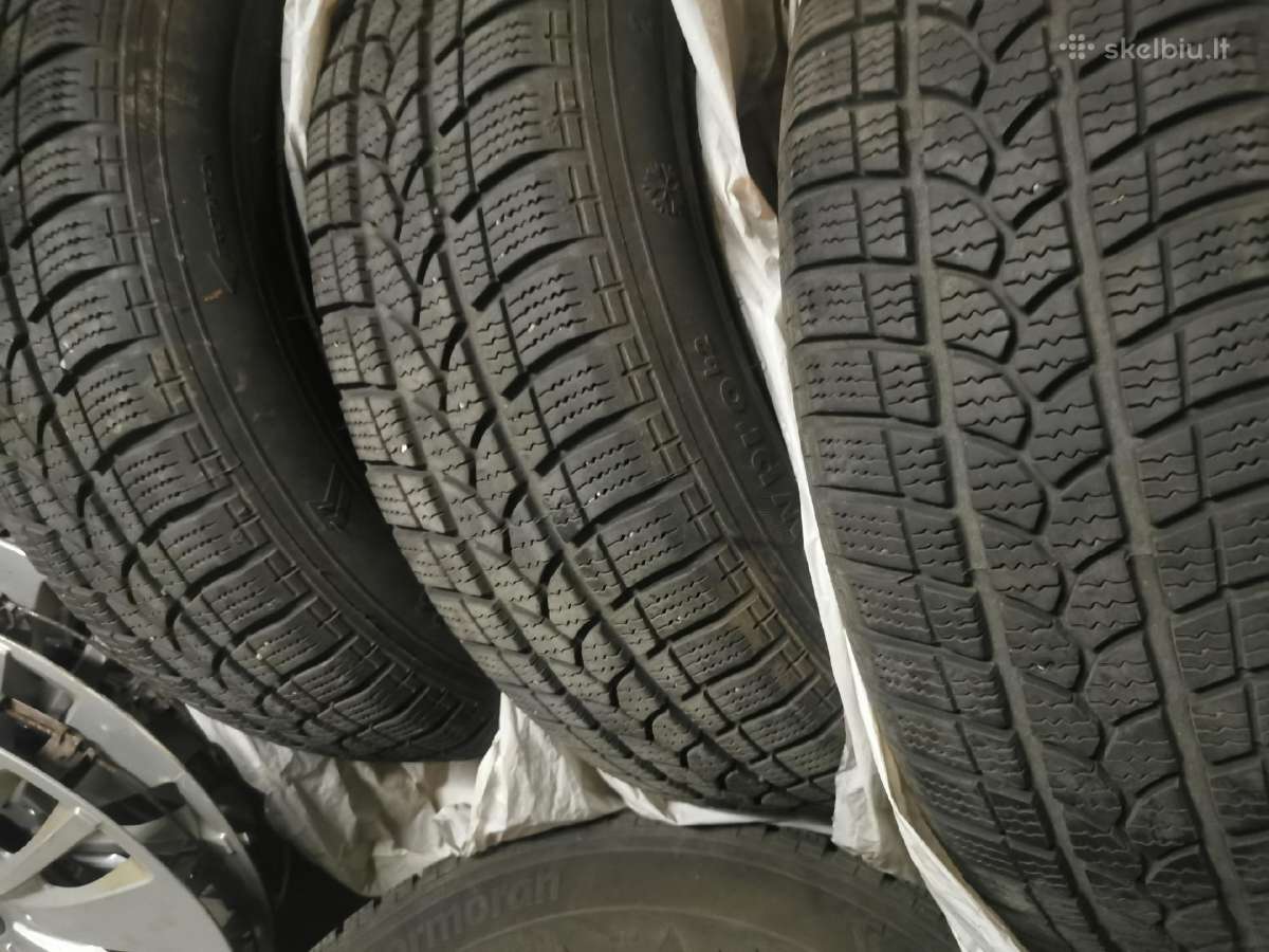 Žieminės padangos su ratlankiais 205/60 R16 - nuotraukos Nr. 4