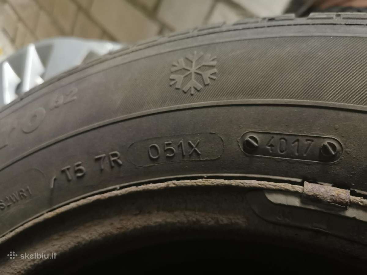 Žieminės padangos su ratlankiais 205/60 R16 - nuotraukos Nr. 5