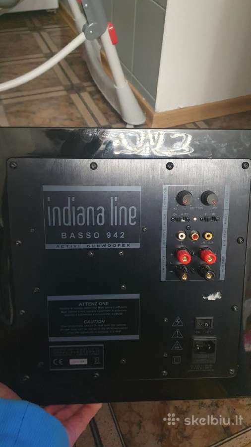 Indiana Line Basso 942 aktyvus subuferis kolonėlė - nuotraukos Nr. 4