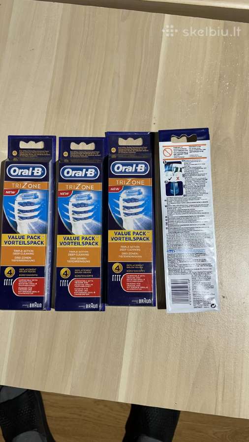 Braun Oral-b Trizone elektrinių šepetėlių galvutės - nuotraukos Nr. 2