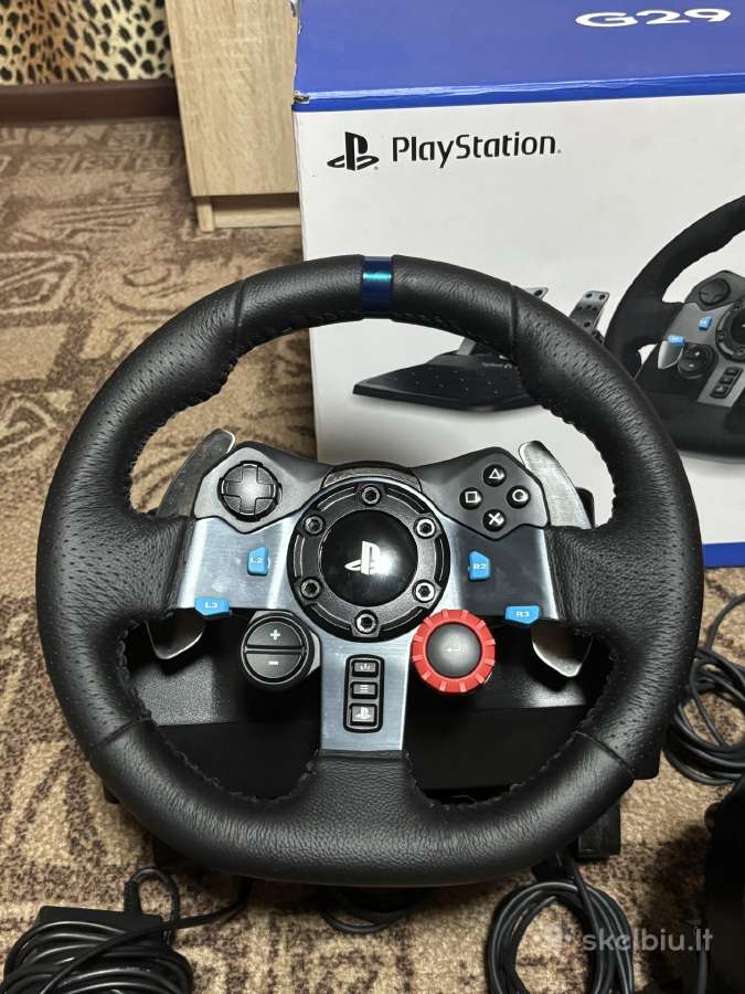 Parduodu mažai naudota vaira logitech g29 ps5 - nuotraukos Nr. 2