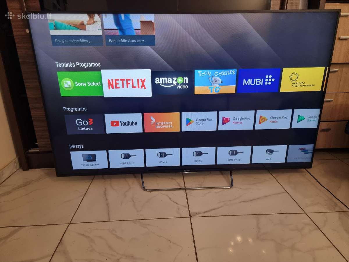 Sony Kdl75w855c Smart Wi-fi - nuotraukos Nr. 2