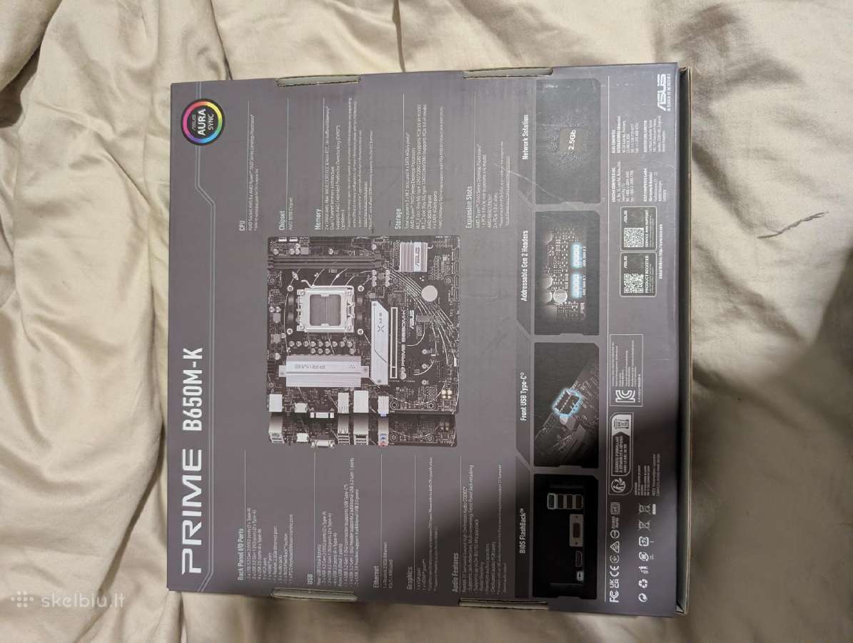Asus prime b650m-k - nuotraukos Nr. 6