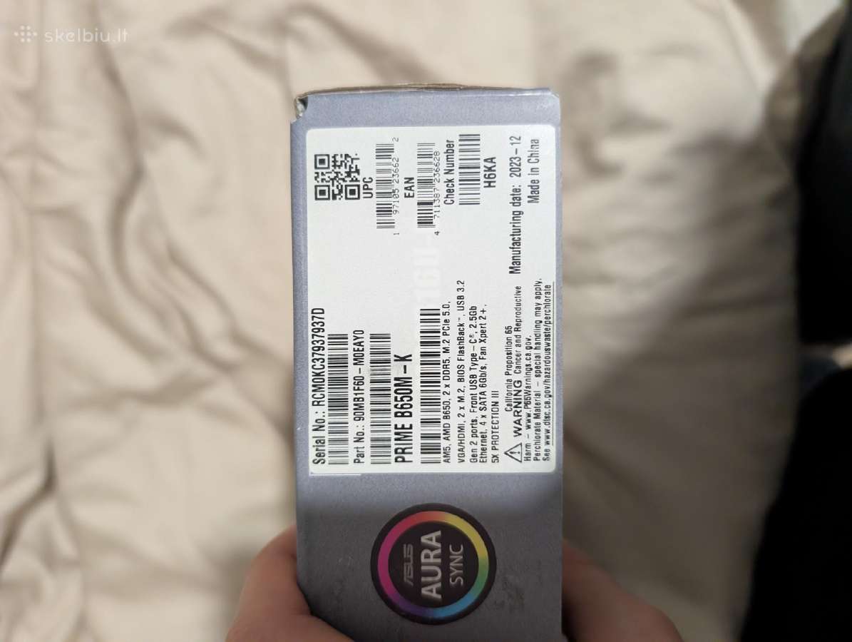 Asus prime b650m-k - nuotraukos Nr. 7
